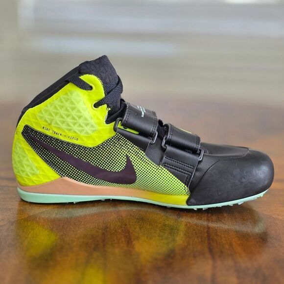 Nike Zoom Javelin Elite 3 Track & Field Spikes Shoes Black Volt 10.5 DV9193-001 - Picture 8 of 16